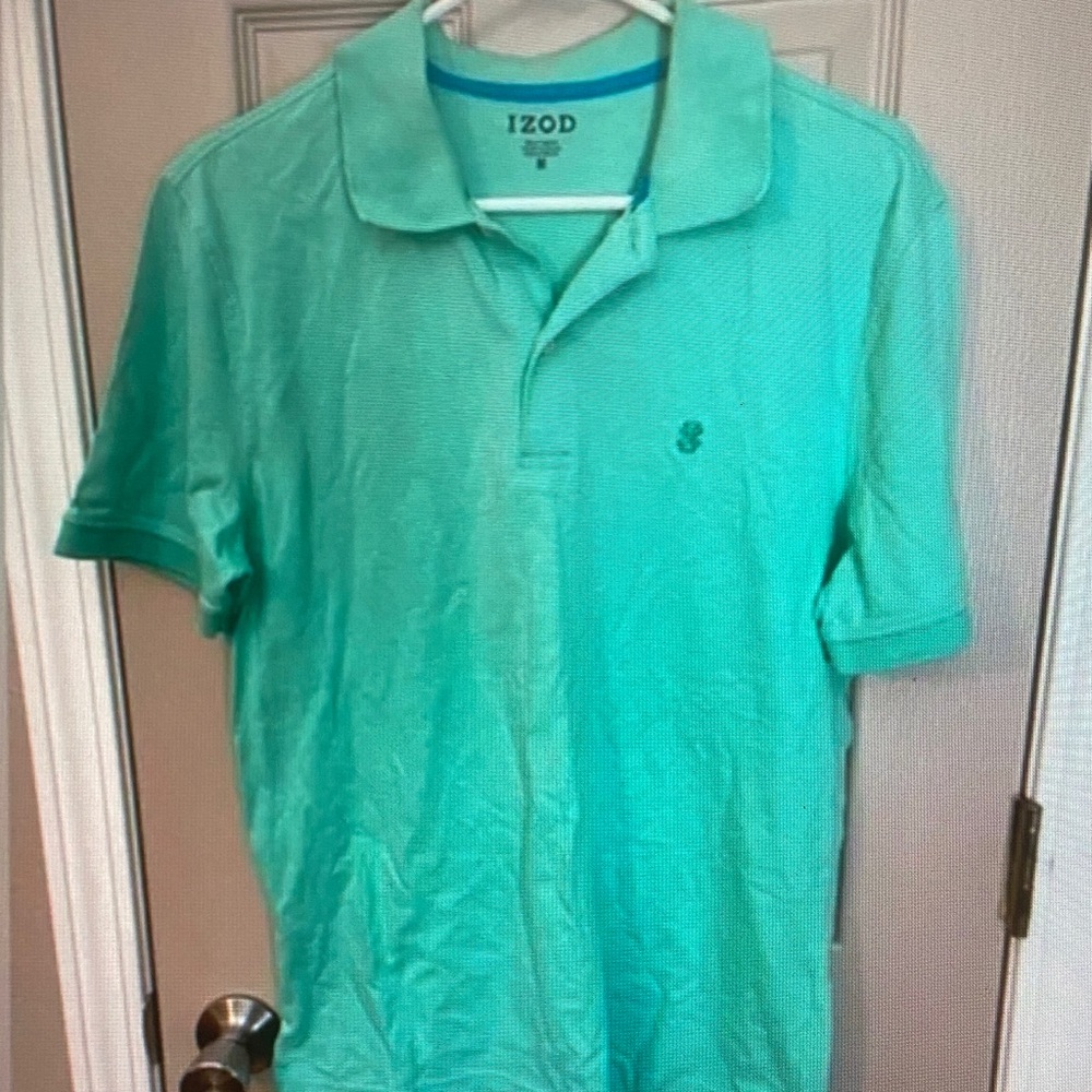 Izod Men’s Teal Green Polo Shirt